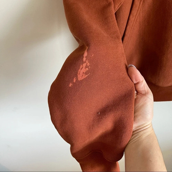 Champion X UO Exclusive Colorblock Nylon Reverse Weave Hoodie Sweatshirt small - Picture 4 of 6